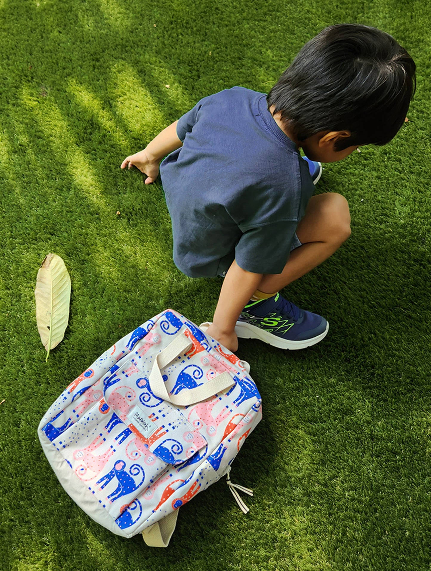 Sac à dos pour enfants à motif Munki