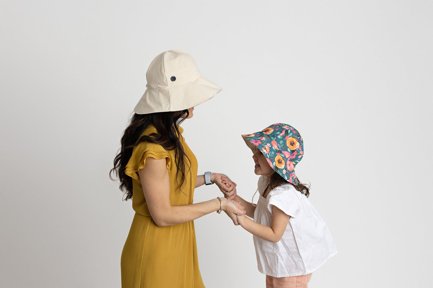 Summer Hat - Teal Floral