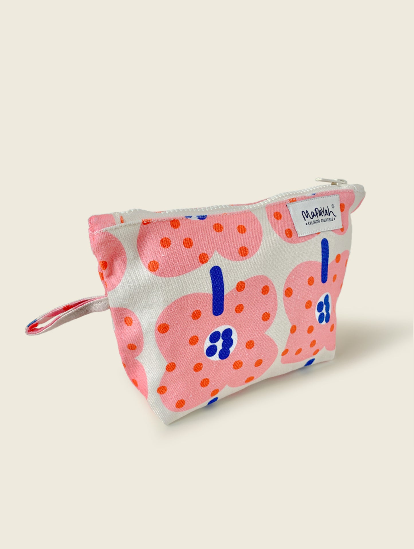 Trousse de toilette à imprimé Bloom