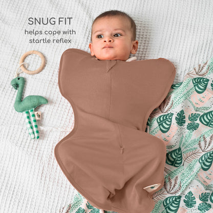 Cocoon Care Knitted Bamboo Cotton Arms Up Swaddle Sleeping Pod for Baby | Swaddle Pod for New Born Baby