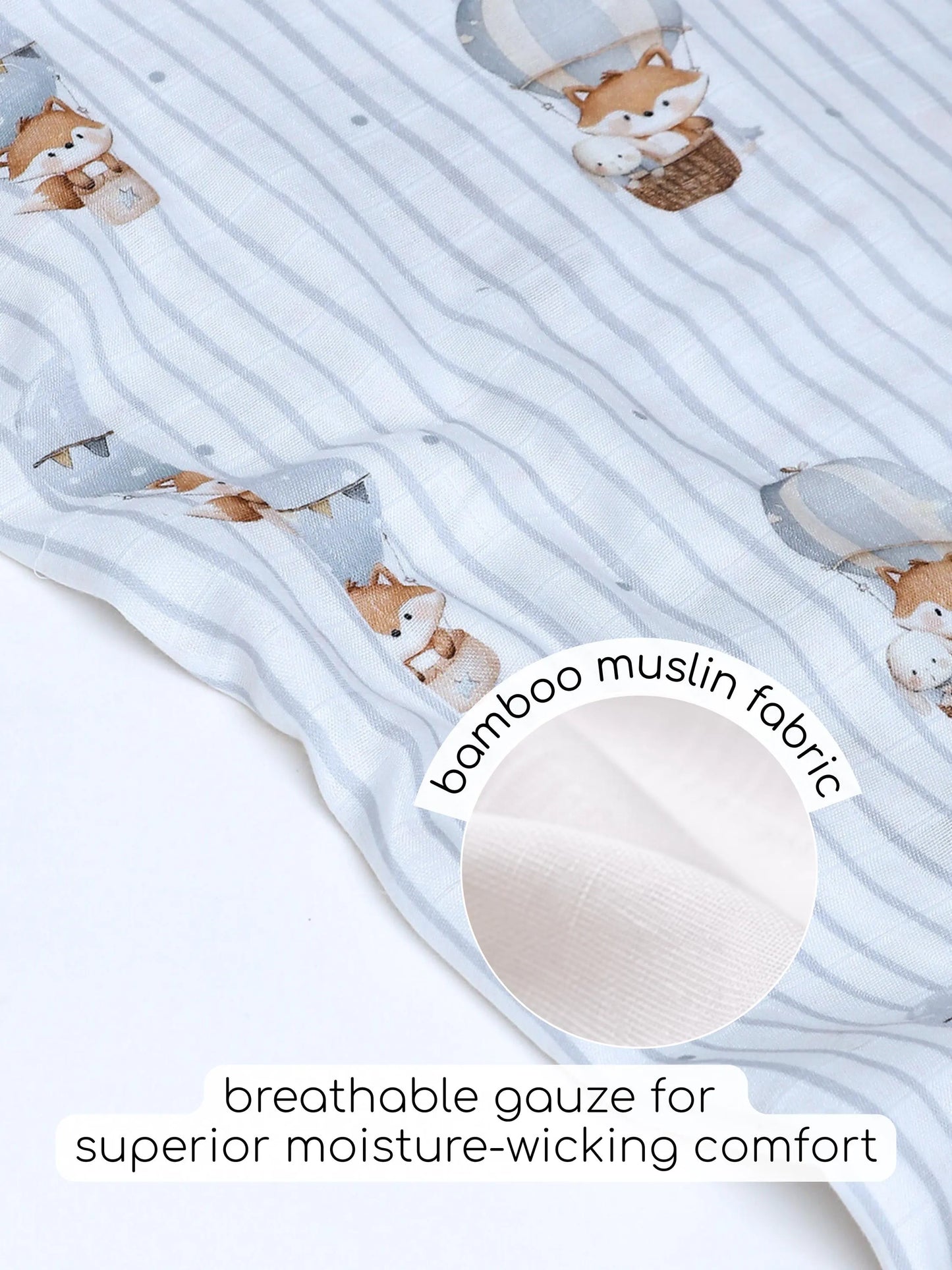Bamboo Muslin Swaddle Blanket Set | Organic Bamboo Baby Swaddle | Newborn Receiving Blanket | Baby Shower Gift |  Baby Essentials