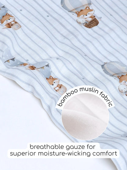 Bamboo Muslin Swaddle Blanket Set | Organic Bamboo Baby Swaddle | Newborn Receiving Blanket | Baby Shower Gift |  Baby Essentials