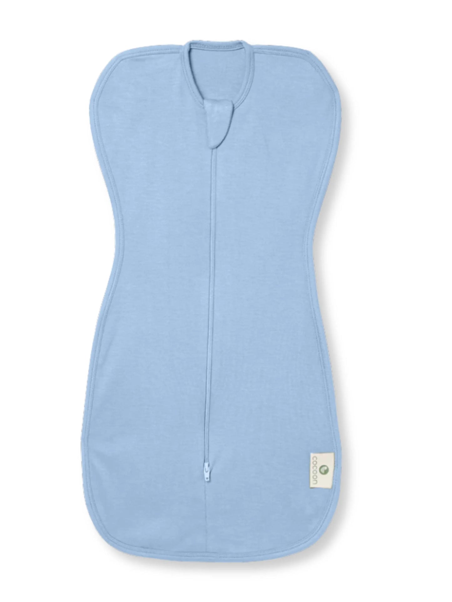 Arms Up Swaddle Pod for Newborns | Self Soothing Baby Sleep Sack | Bamboo Cotton Zipper Swaddle | Anti Startle Swaddle for Better Sleep