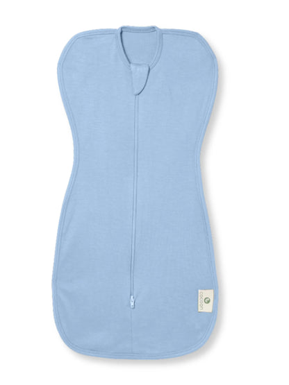 Arms Up Swaddle Pod for Newborns | Self Soothing Baby Sleep Sack | Bamboo Cotton Zipper Swaddle | Anti Startle Swaddle for Better Sleep