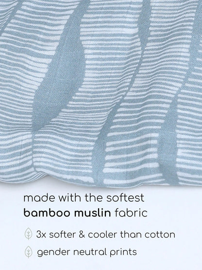 Bamboo Muslin Swaddle Blanket Set | Organic Bamboo Baby Swaddle | Newborn Receiving Blanket | Baby Shower Gift |  Baby Essentials