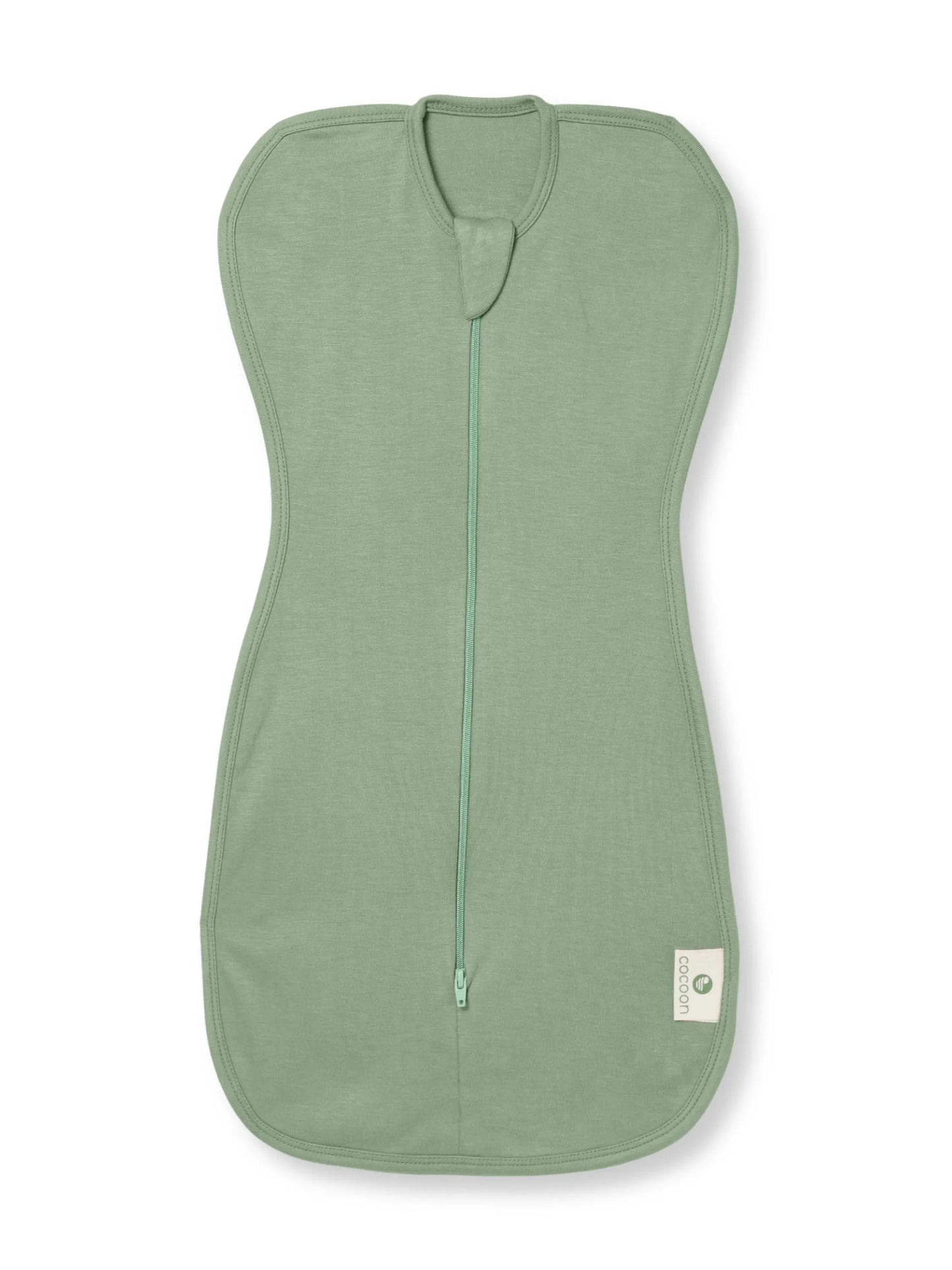 Arms Up Swaddle Pod for Newborns | Self Soothing Baby Sleep Sack | Bamboo Cotton Zipper Swaddle | Anti Startle Swaddle for Better Sleep