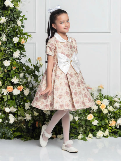 Grace Traditional Pleated Dress