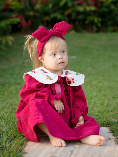 Dragonfly Dress with Floral Details