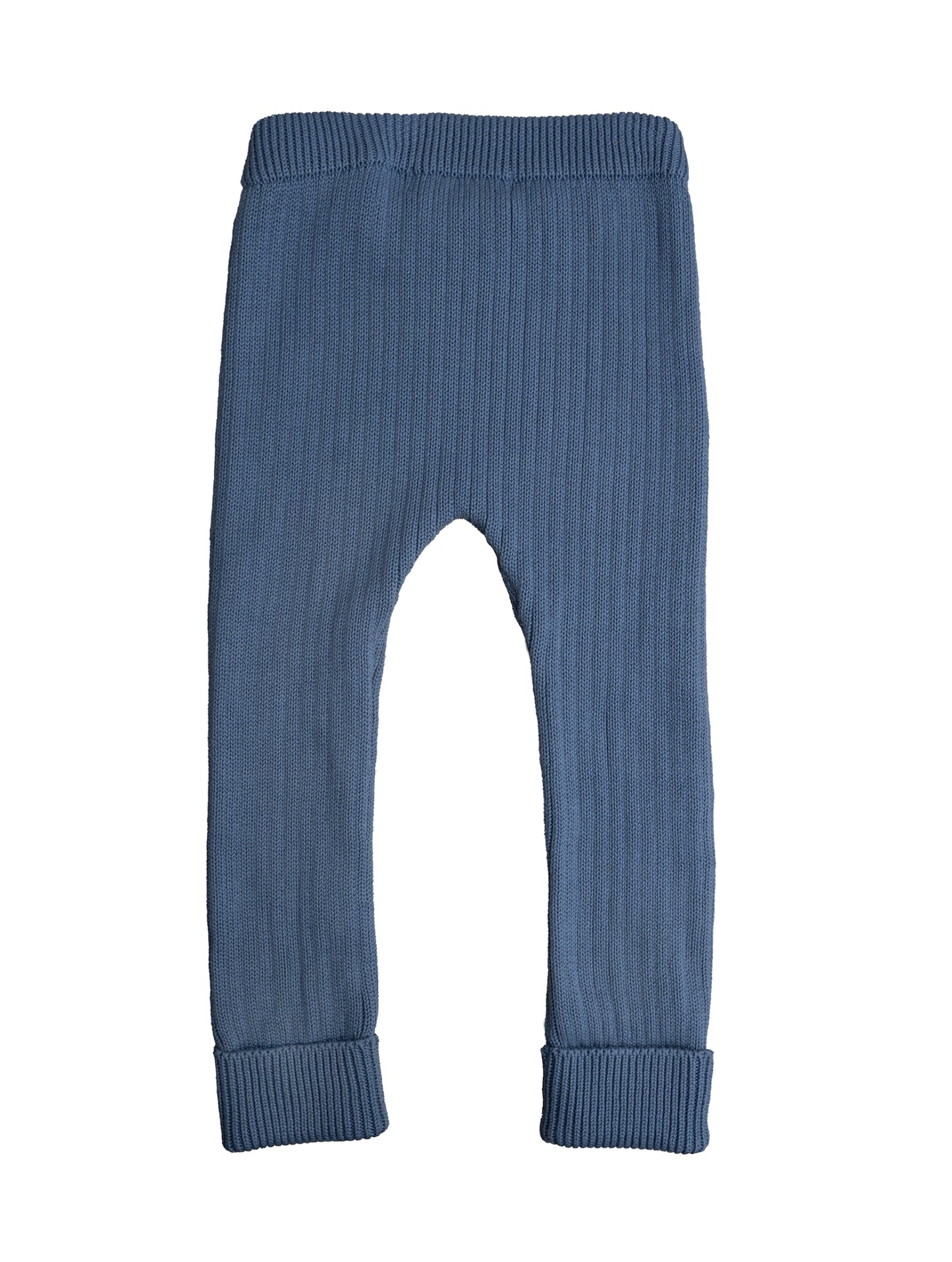 Unisex Moonlight Blue Soft Knit Leggings