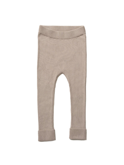 Unisex Warm Sand Knitted Leggings