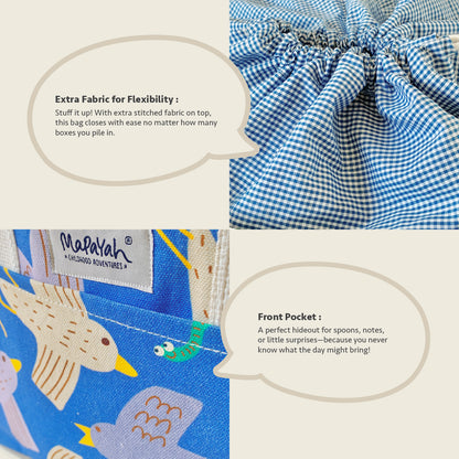 Trousse de toilette à motif Munki