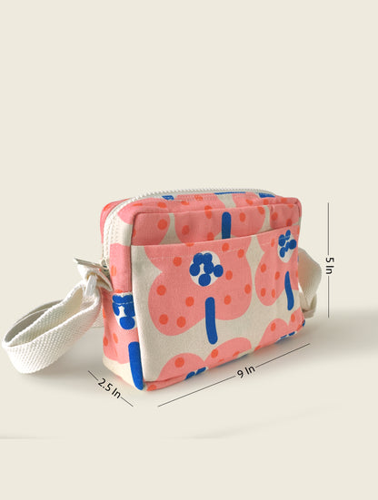 Bloom Print Kids' Crossbody Bag