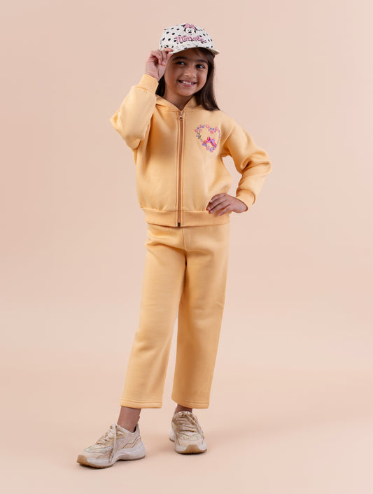 Mango Yellow Tracksuit - Kids Activewear