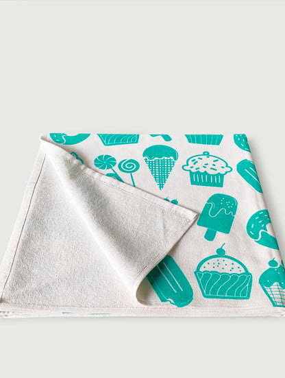 Candy Green Bath Towel - Wrap Collection