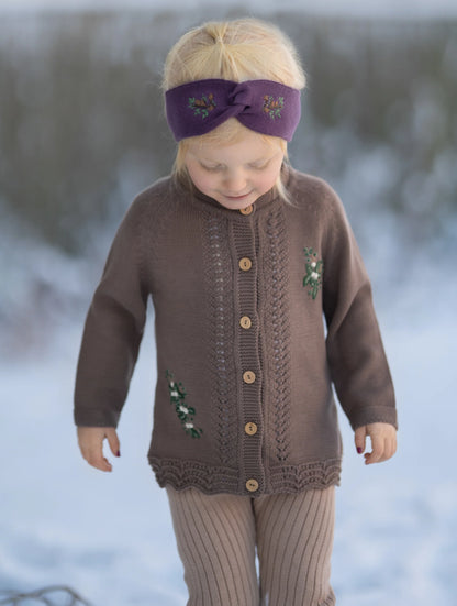 Inge Cozy Headband - Prune Purple